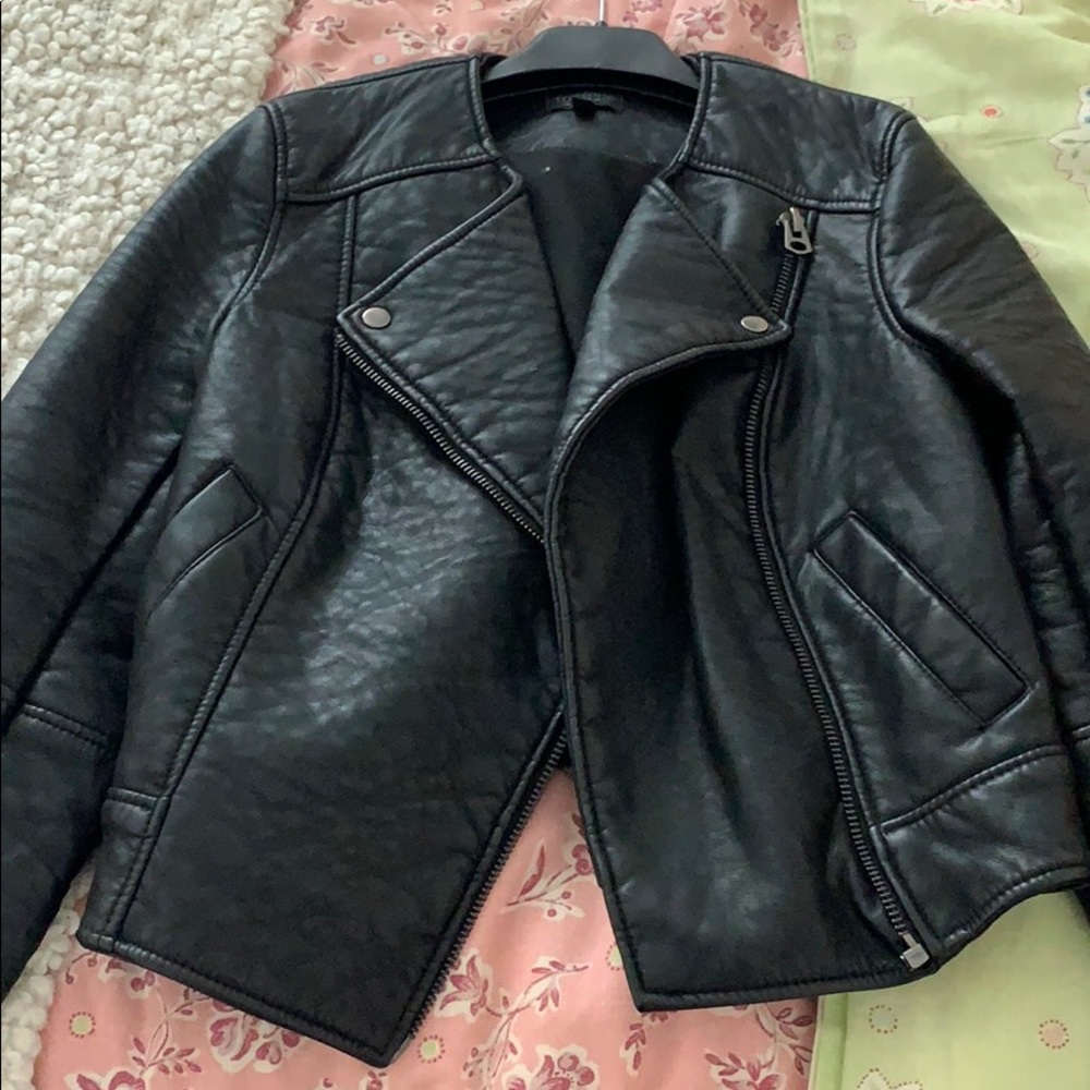 Top shop leather jacket